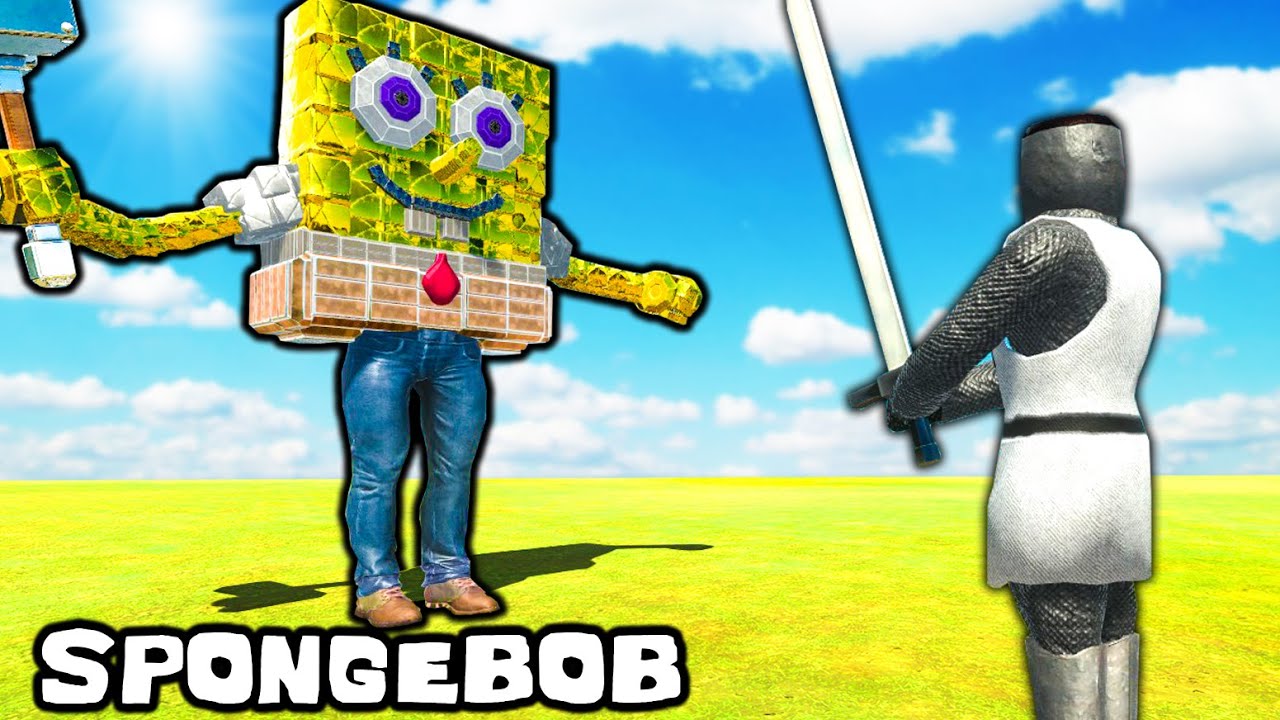 ❄️ ZMUTOWANY SPONGEBOB KONTRA OGROMNA ARMIA!? | ARBS |