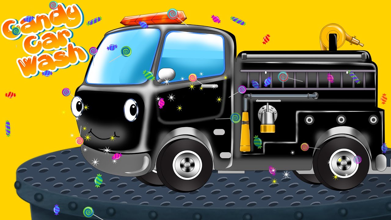 Fire Truck Car Wash| Candy Car Wash |  Car Wash App