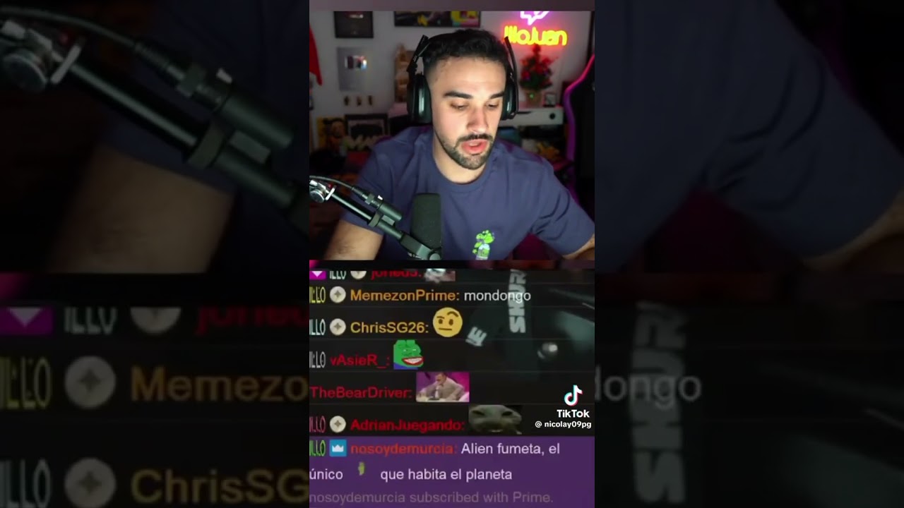 illo se cag&oacute; #illojuan #masi #illojuanymasi #lmdshow #twitch #illojuanreaccion #susto #knekro