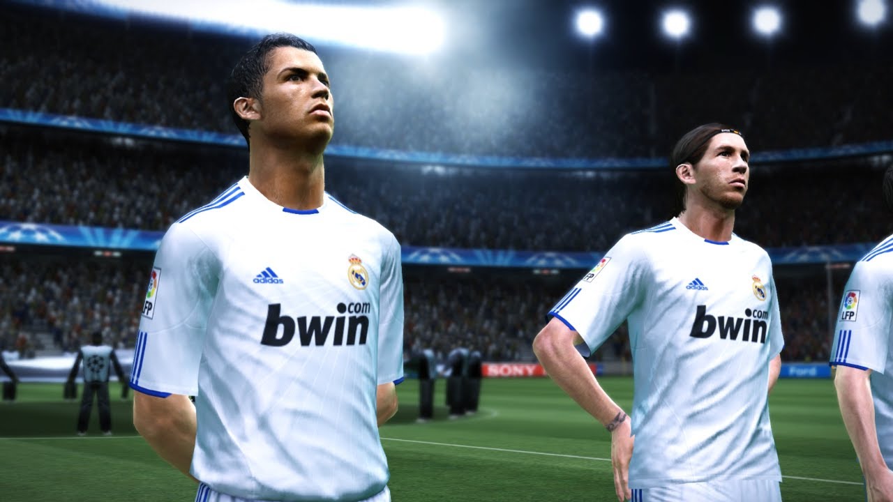 Real Madrid Vs Ac Milan PES2010 GamePlay
