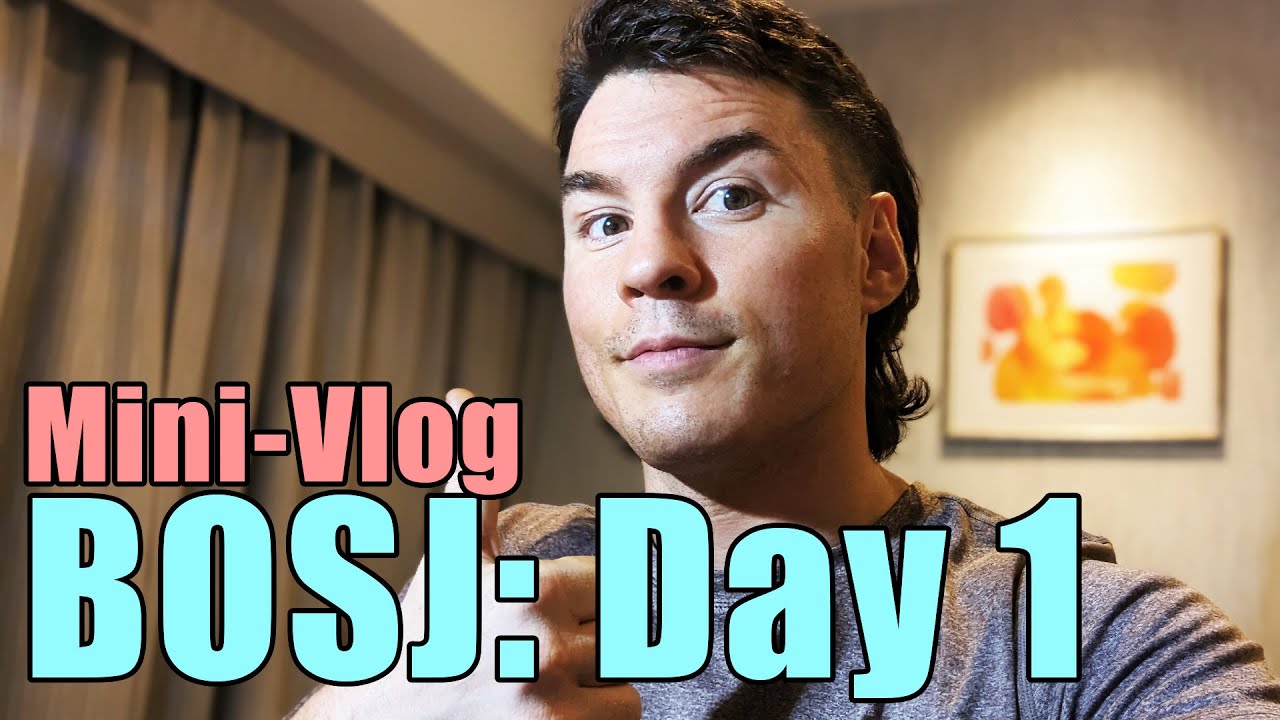 I won my first match! // BOSJ Mini-Vlog: Day 1