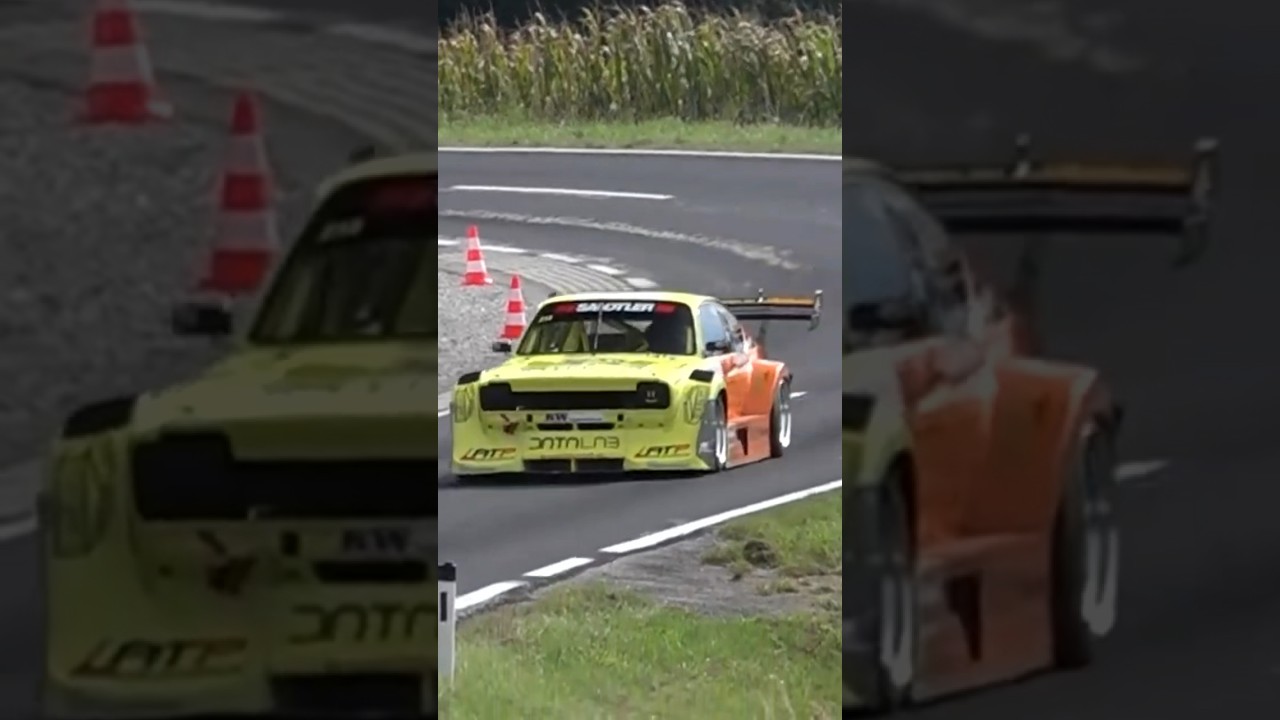 V8 Opel Kadett C GTR 🔊 #hillclimb #hovemann #hillclimbfans #bergrennen
