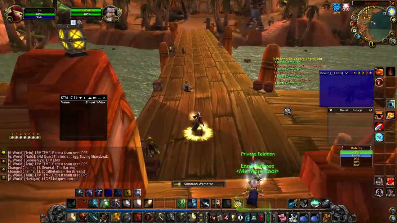 Vanilla WoW Retribution Paladin Leveling Gameplay - Everlook Starfall - 07/19/2024