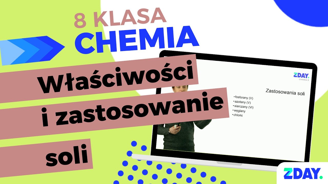 Właściwości i zastosowanie soli | Chemia 8 klasa