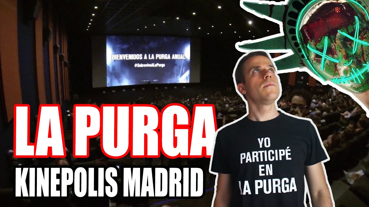 LA PURGA | Election: La Noche de las Bestias | Asalto en el cine Kinepolis Madrid