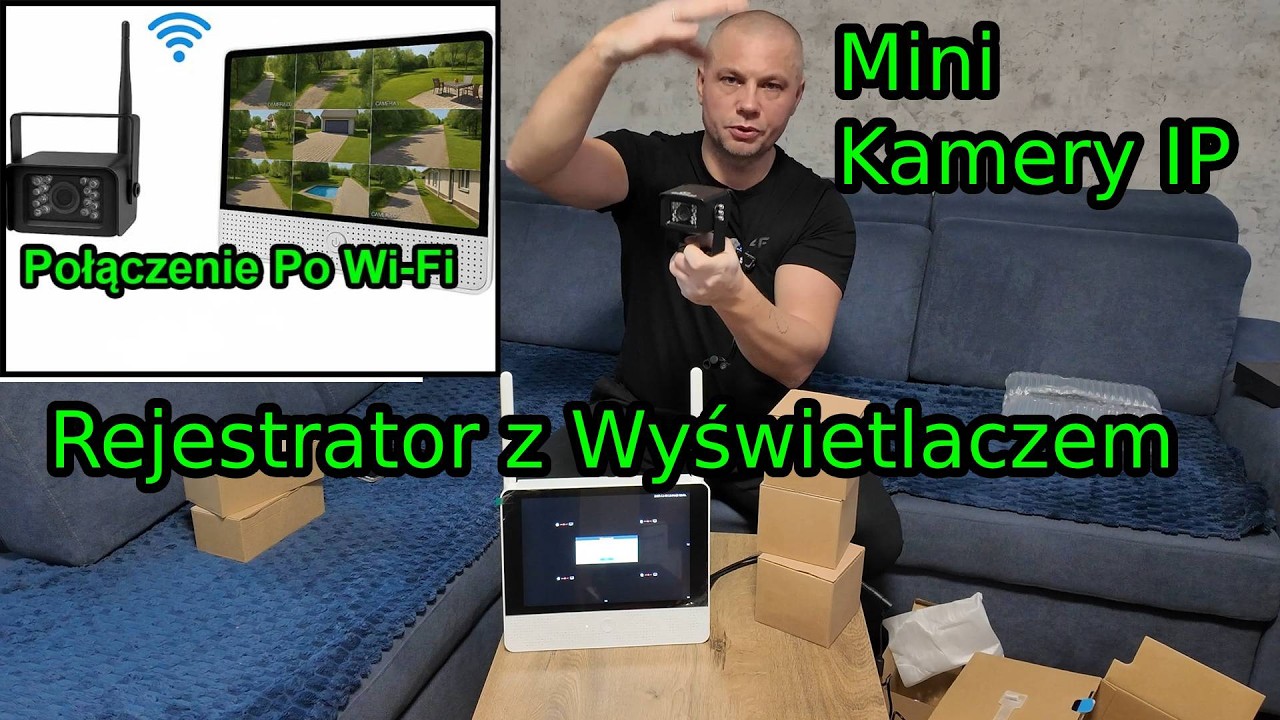Zapomnij o KABLACH i MONITORZE! 🤯 Recenzja Zestawu Ozikam NVR 10.1