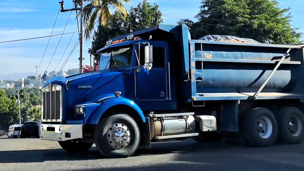 Dump Trucks Operating in an Urban Area