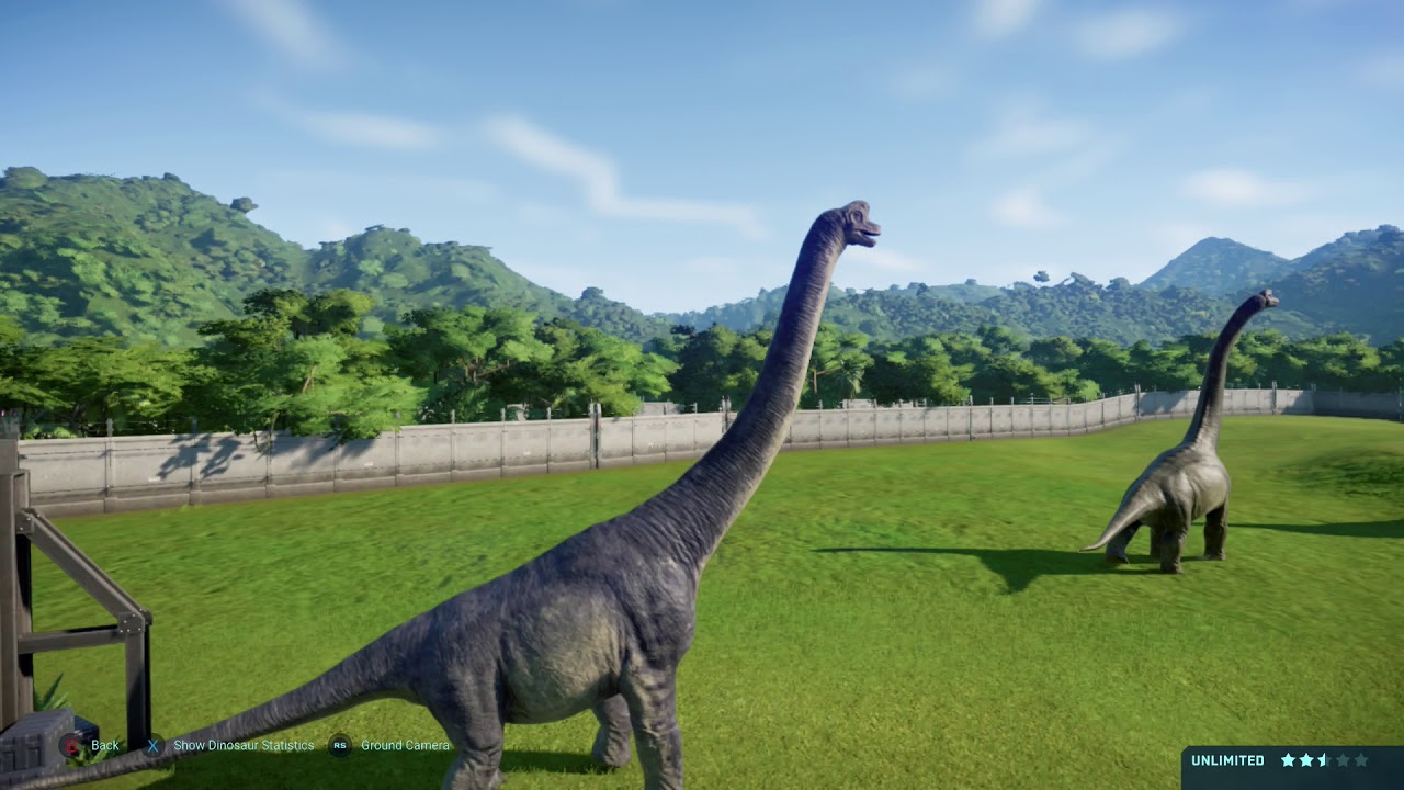 Every Brachiosaurus Skin in Jurassic World Evolution