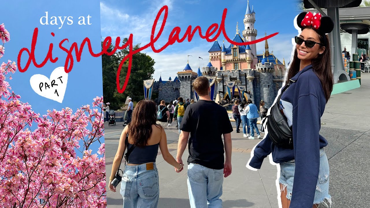 week in los angeles (part 1): traveling & days at disney !!!✨