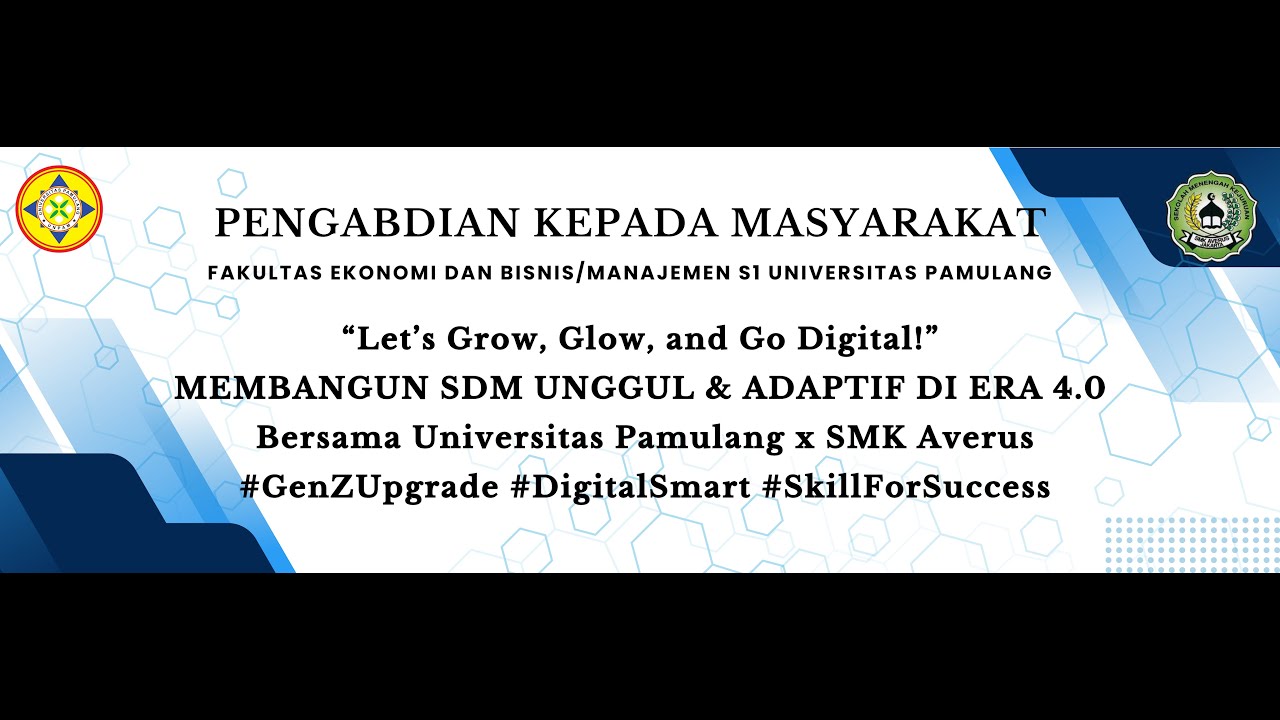 PKM ( Pengabdian Kepada Masyarakat) UNPAM X SMK AVERUS