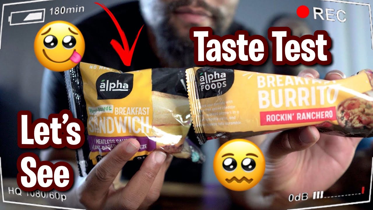 Keyz&T Try Alpha Foods Breakfast | Vegan