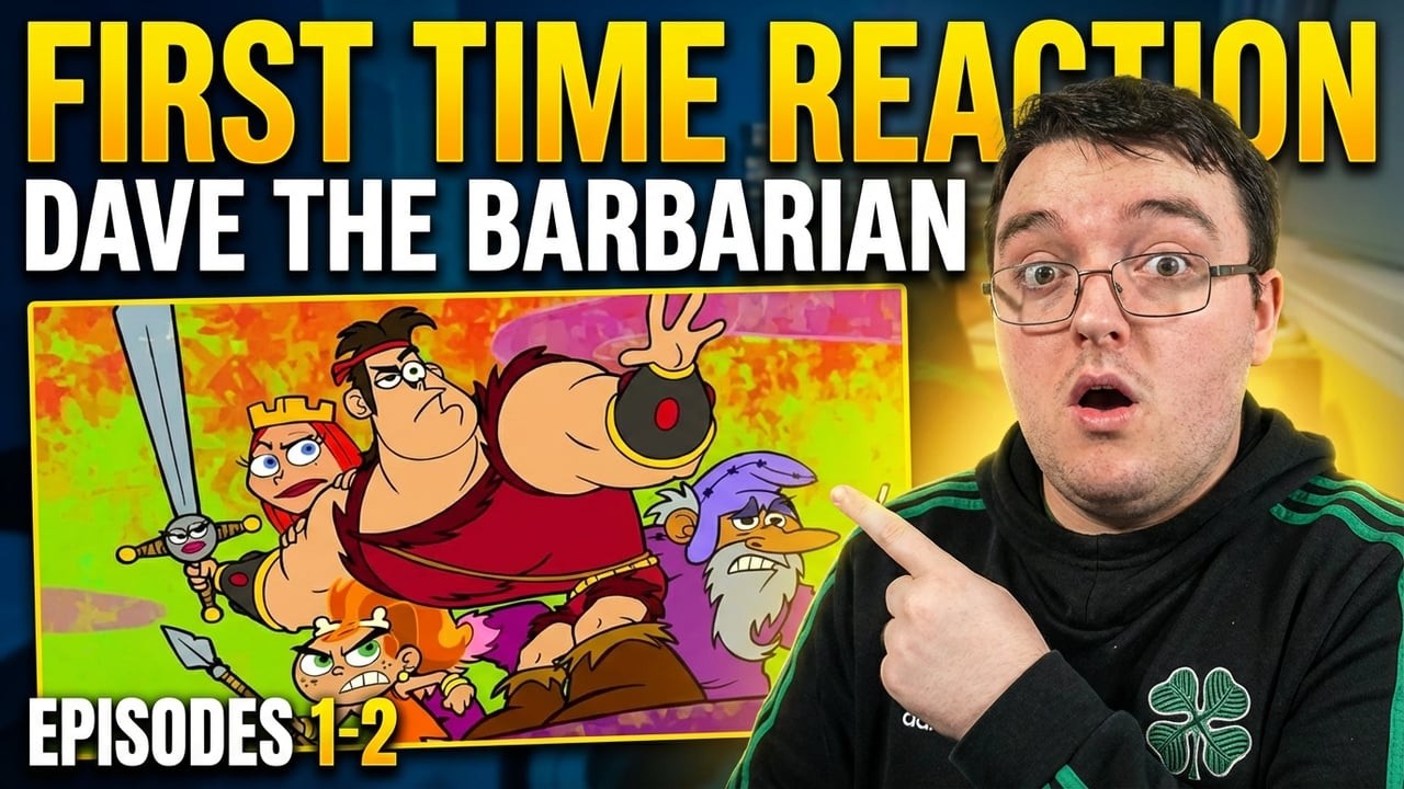 Reaction first time Dave The Barbarian Episode 1-2