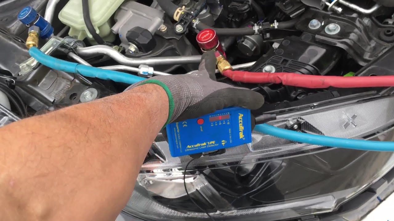 AccuTrack Ultrasonic leak detector. Sometimes your equipment is the cause of the leak￼￼