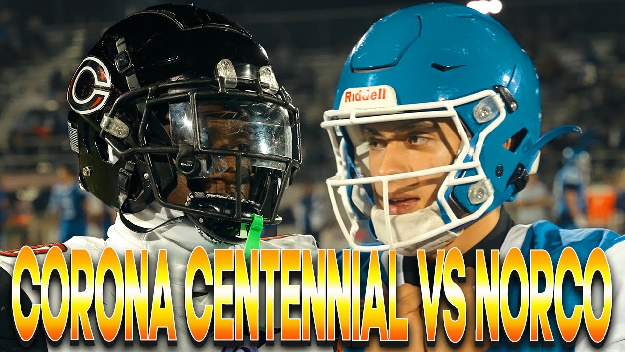 #5 Corona Centennial vs Norco🔥 OMG Instant CLASSIC🎬  100+ Combined Points🤯 Week 9 