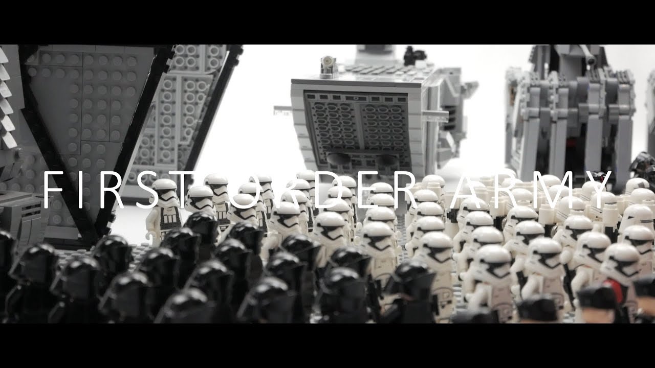 Lego Star Wars First Order Army  (2018 Edition) | PhinixBuildingStudios