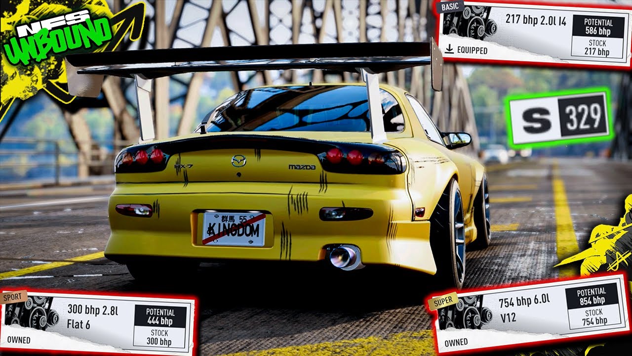 Best Engine Swap for S Tier | Mazda RX-7 Spirit R | Need For Speed Unbound