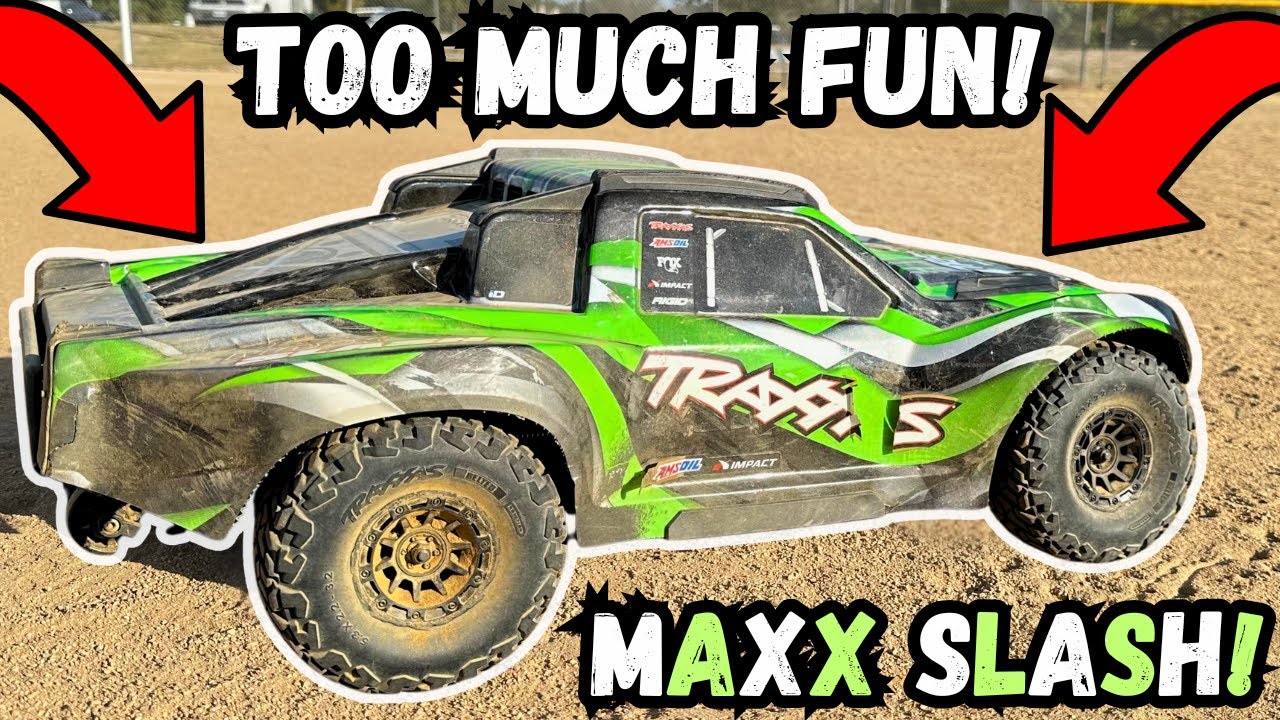Impossible Not to Have Fun with this RC Car! Traxxas Maxx Slash!