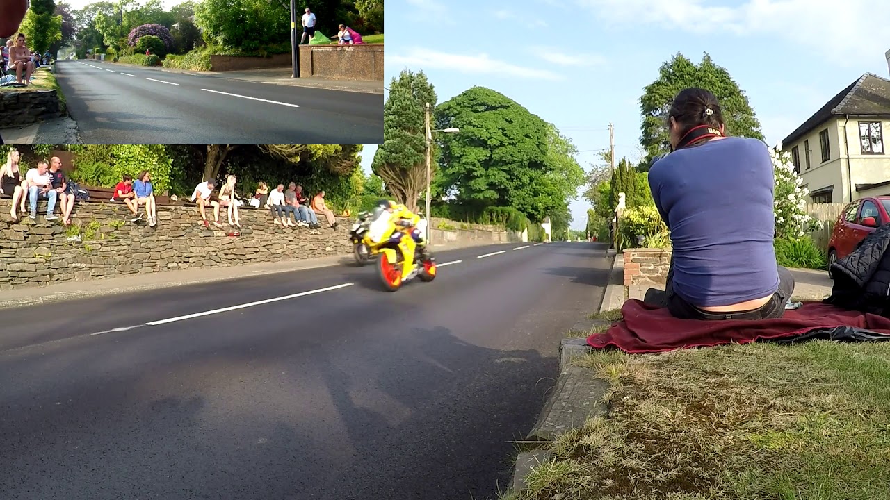 2018 TT Practice(June 1) The view from Ballagarey