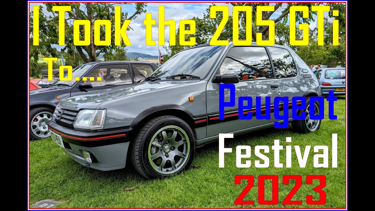 I took the 205 GTi to Peugeot Festival 2023!