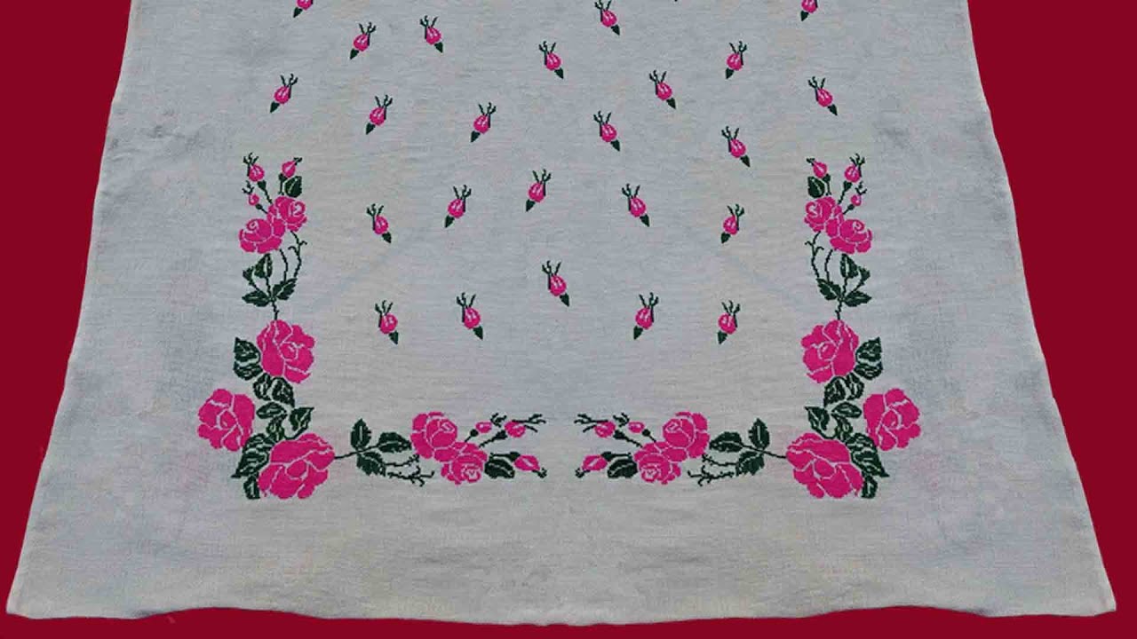 New Dusuti Rose Flower Parda Design By Desi Design. (Full Video) In Hindi