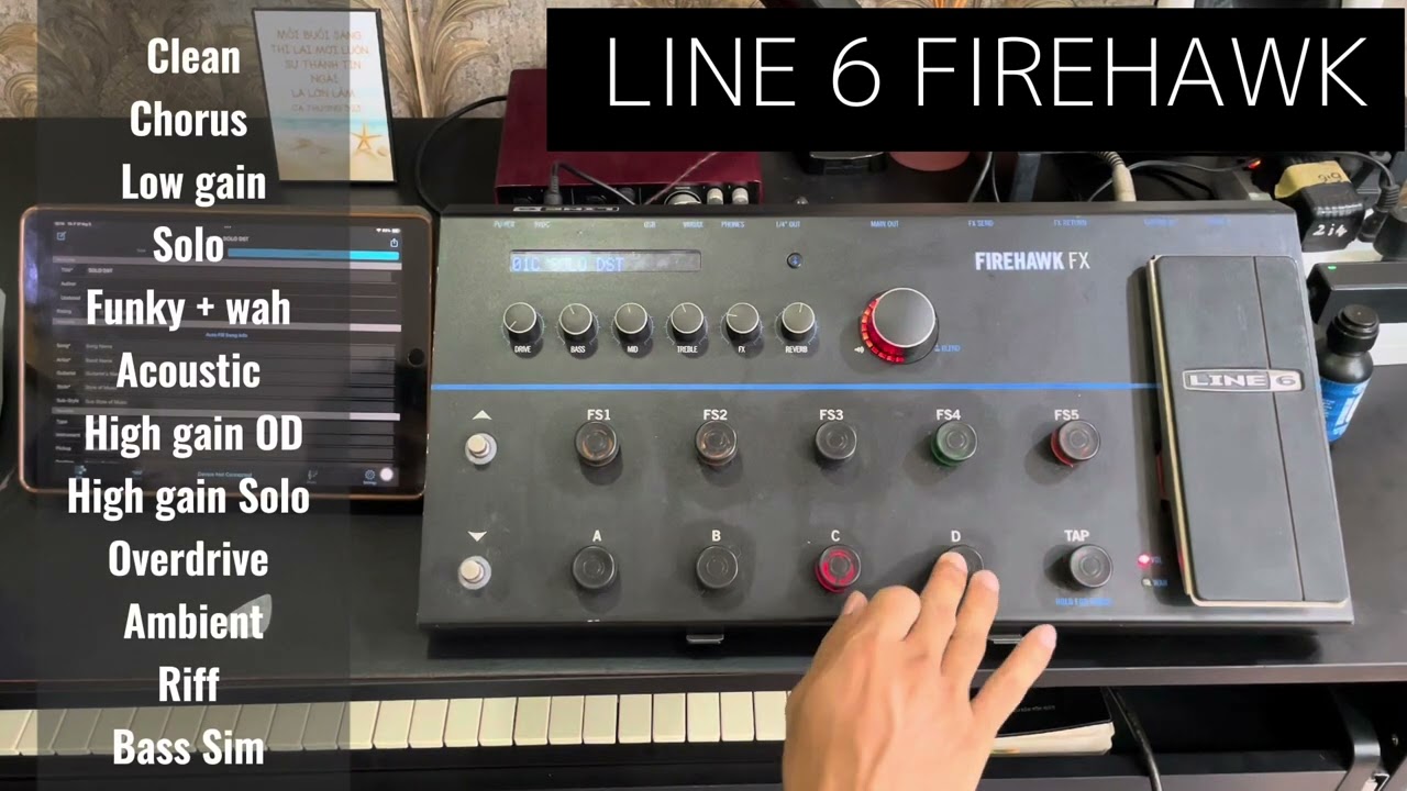 LINE 6 FIREHAWK FX
