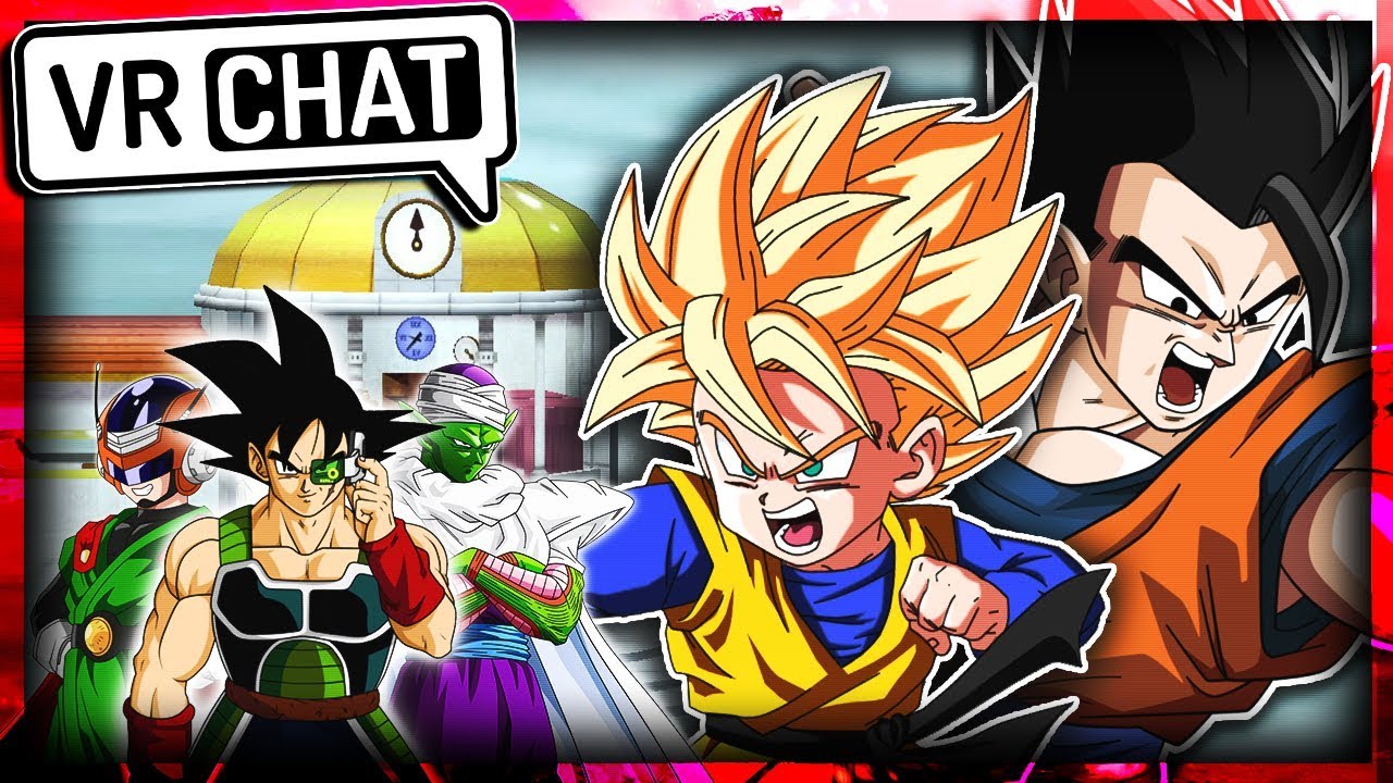 Gohan & Goten Visit The Time Chamber! (VR Chat)