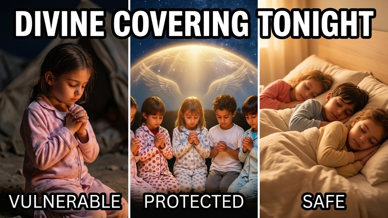 COVER US TONIGHT | Prayer for Civilians and Families in War Zones #psalm91 #god