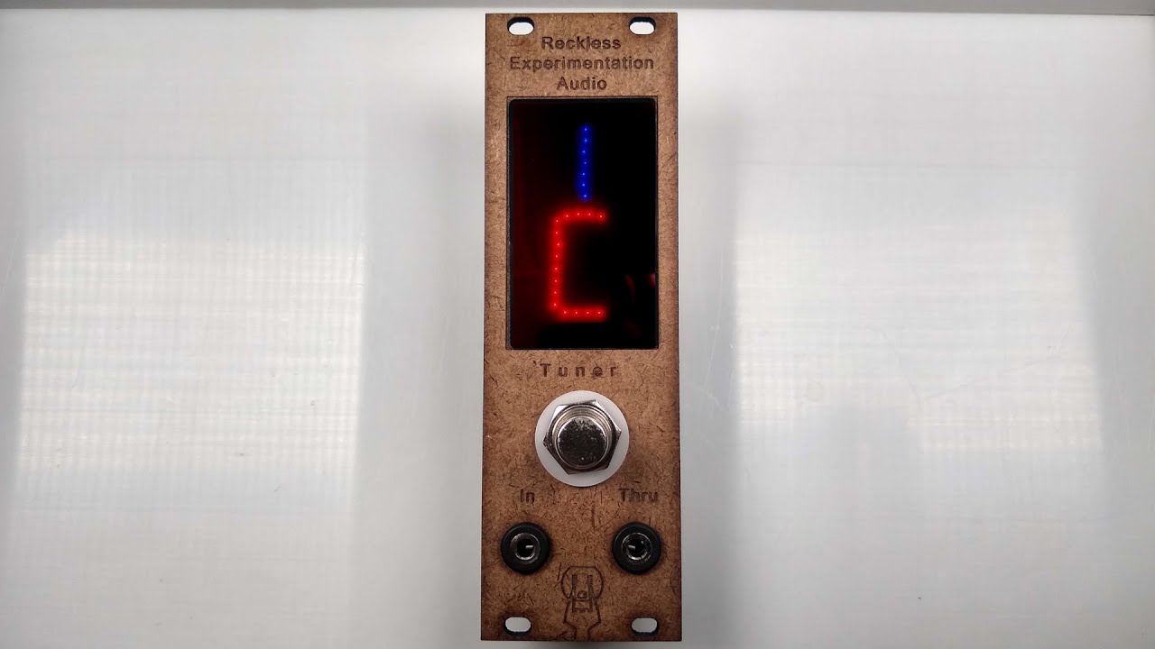 Eurorack Tuner Module Build