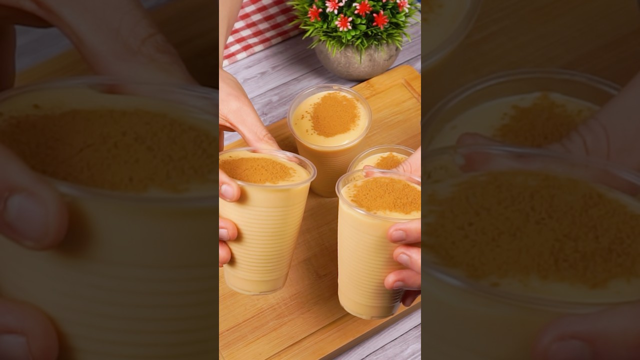 El postre casero que siempre me sorprende, suave, cremoso y se derrite en la boca #postre #recetas