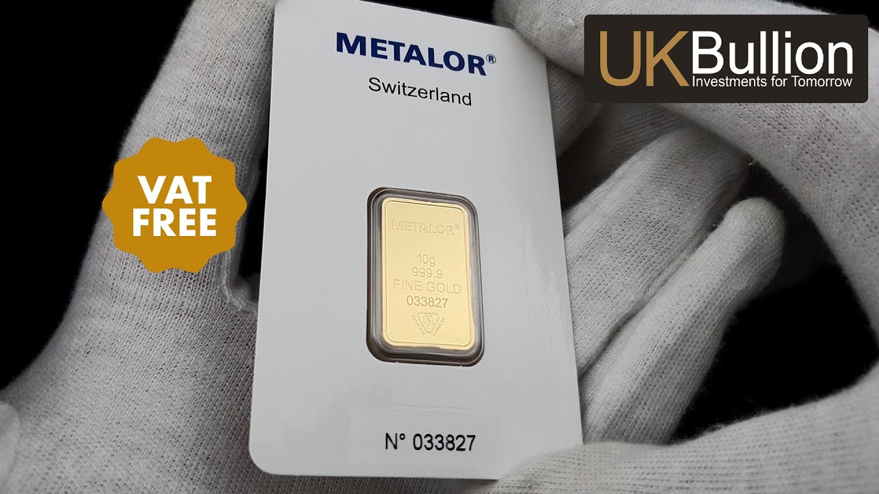 10g Metalor Gold Bar I Buy Now