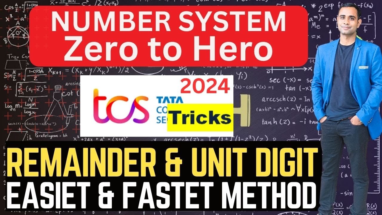 🔥TCS NUMBER SYSTEM - FASTEST & EASIEST METHOD | TCS Latest Pattern Aptitude🔥