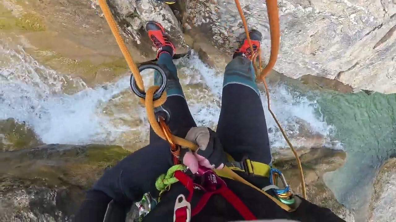 Descending a Waterfall Canyon | Canyoning Adventure