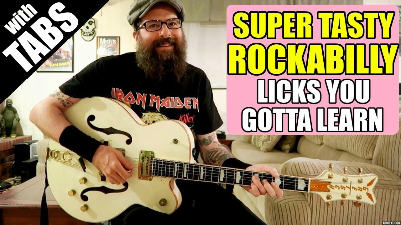 Extremely Tasty Rockabilly Licks - That Will Give Your Playing Some Zing!