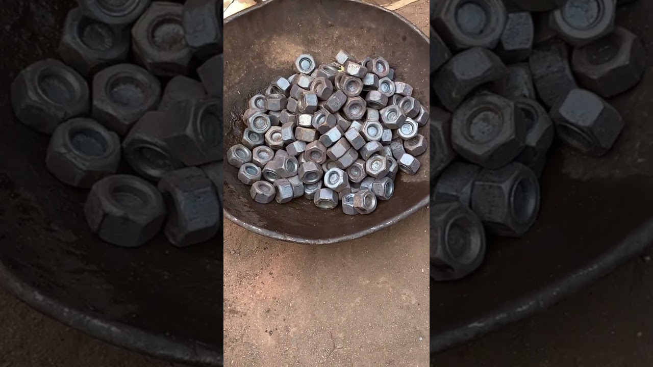 From Scrap Iron To Hex Nuts 😱 | Hex Nut Bolt Manufacturing Process