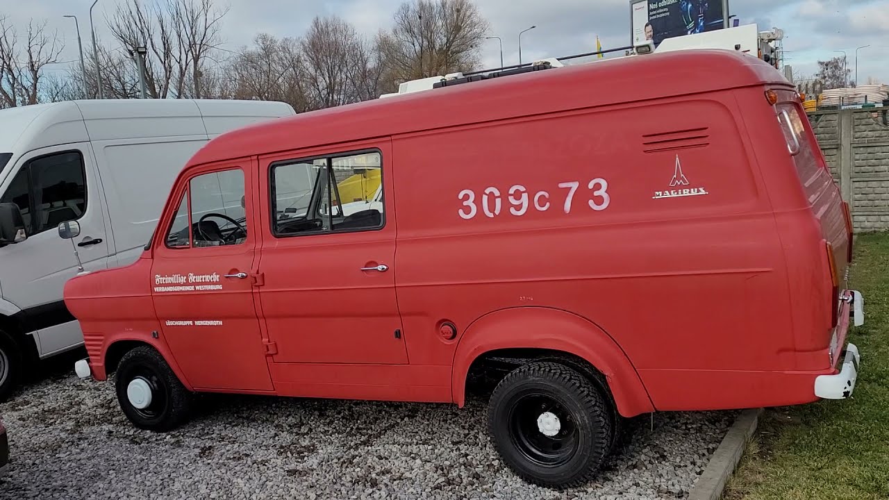 2 minuty przy Tranzicie - Ford Transit mk1 1.7 V4 1976 KROWN Radom 9.11.2021