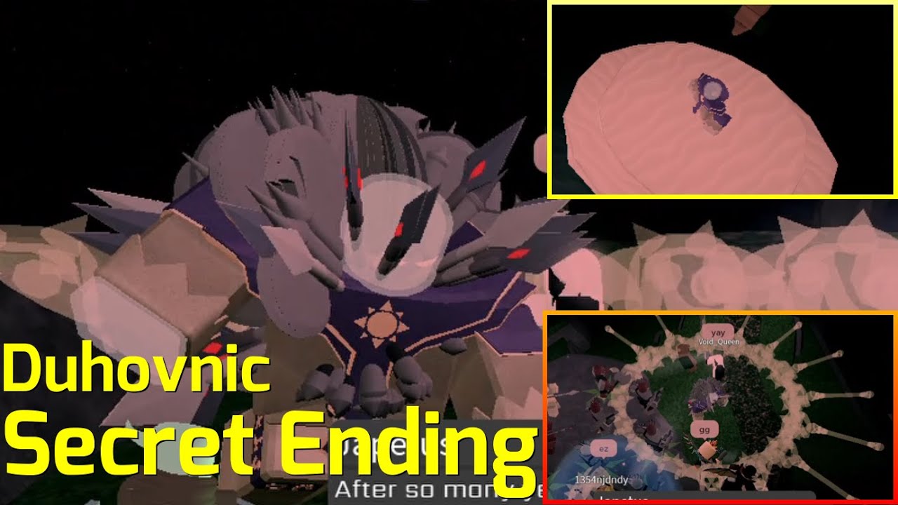 Duhovnic Secret Ending Trio Triumph | Tower Galactica | Roblox