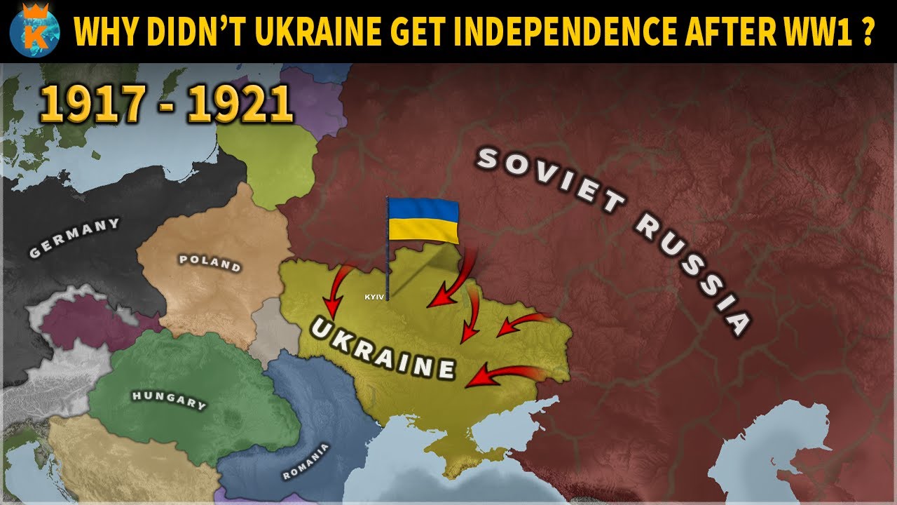 Почему Украина не получила независимость после Первой мировой войны?