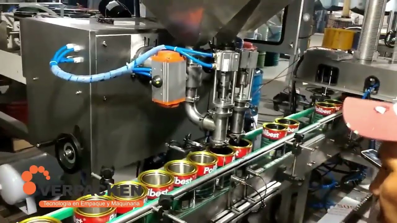 VERPACKEN SAS - LLENADORA Y TAPADORA  DE PINTURA