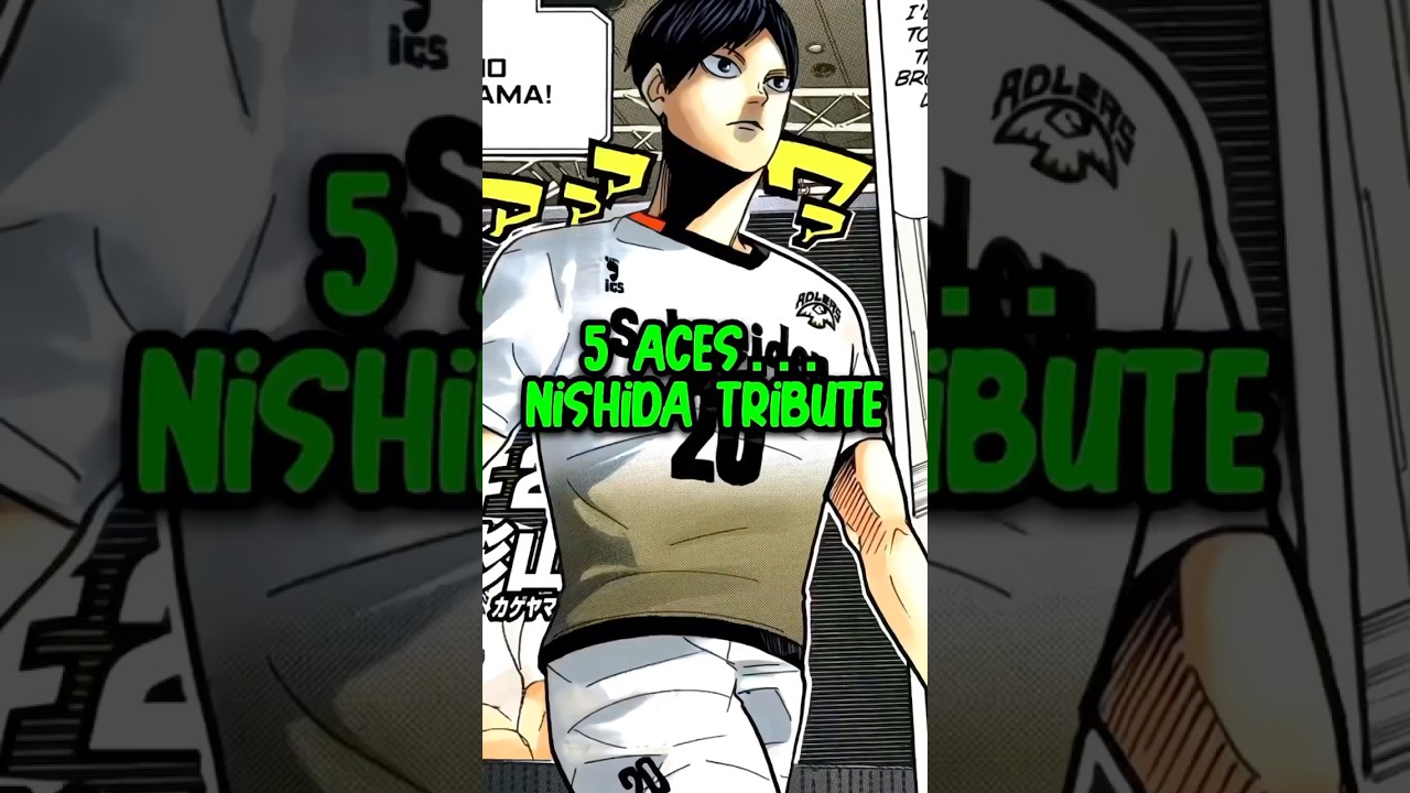 5 тузов Кагеямы, вдохновленные легендарной шестеркой Юдзи Нисиды #kageyamatobio #yujinishida #hai...