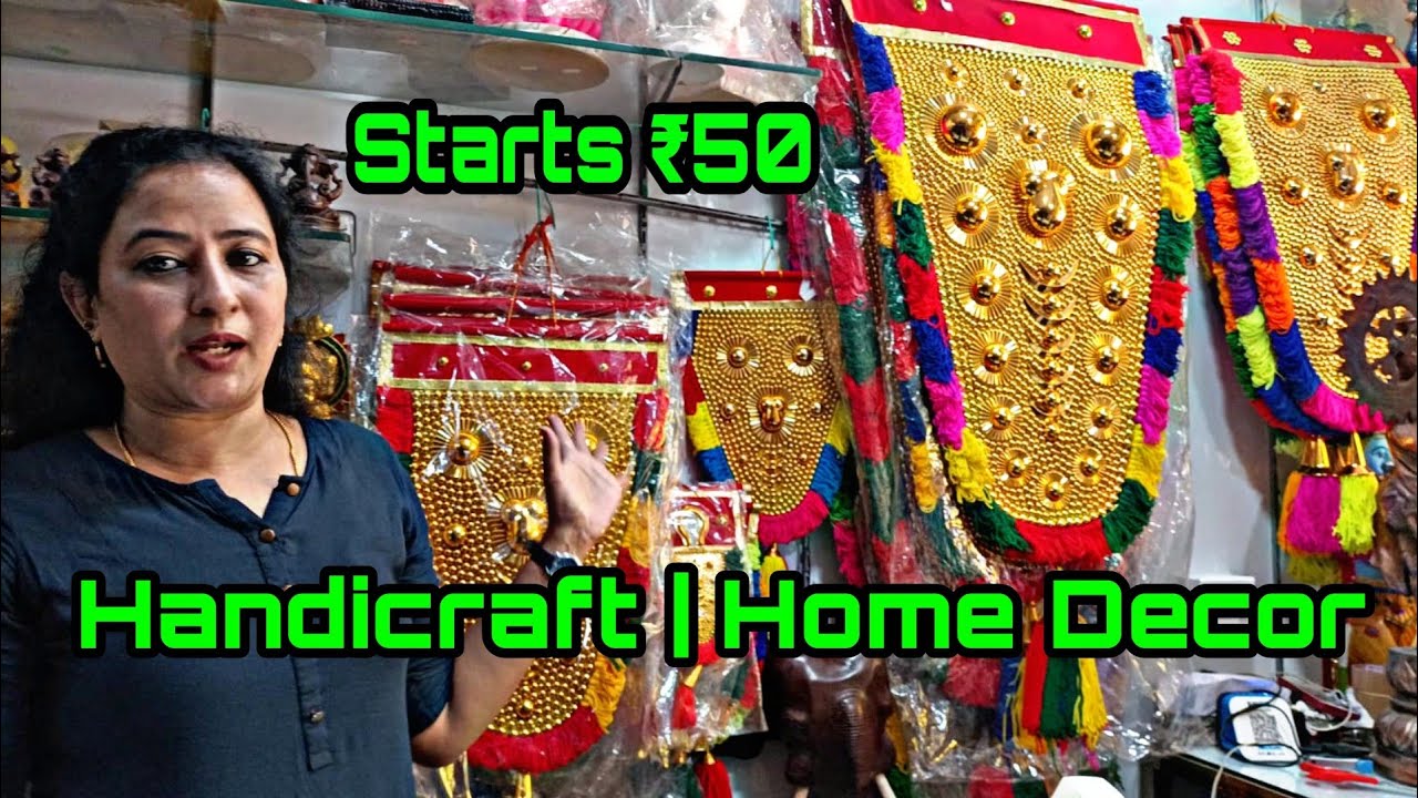 Huge collection of Handicraft & Home Decor Items | Guruvayoor | Kerala | BTS DISCOVER VLOG |Chennai