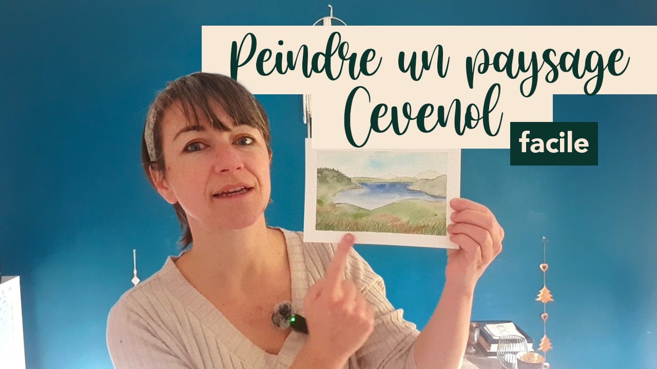 Tuto aquarelle : comment peindre un paysage facilement