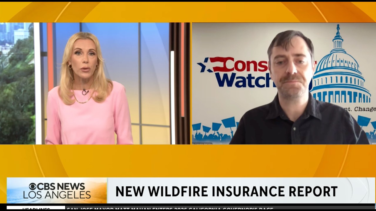 CBS NEWS: New Wildfire Insurance Report