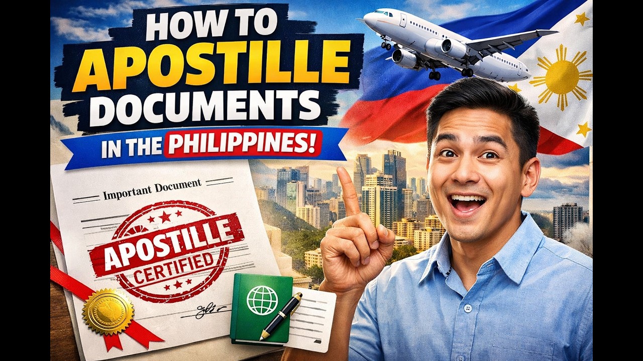 How to apostille documents? #apostillephilippines