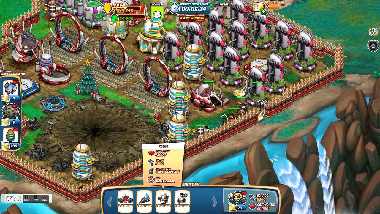 best attack of galaxy life (with skull nuke)