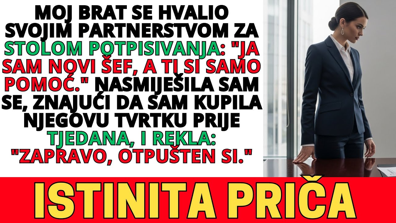 MOJ BRAT SE HVALIO 