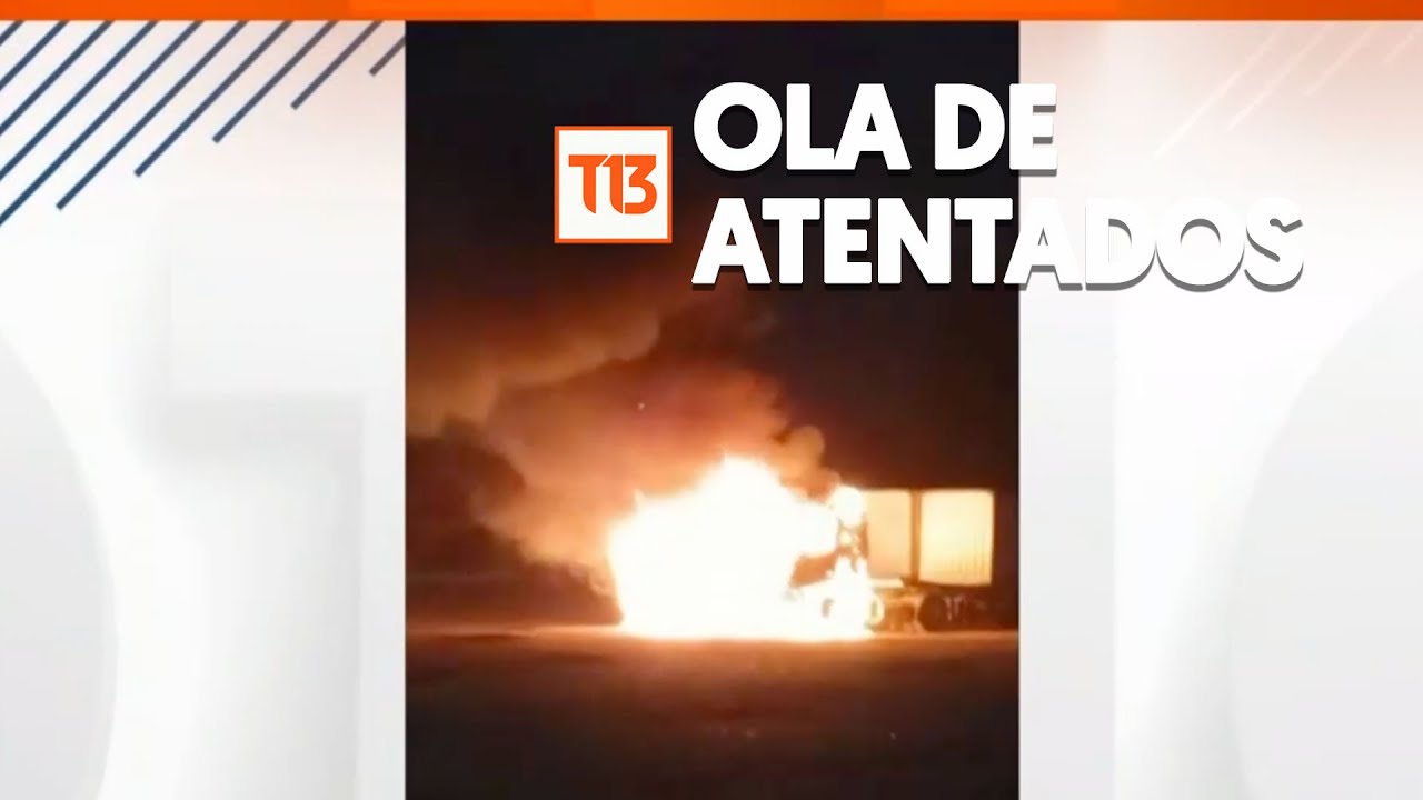 Ola de atentados en macrozona sur tras detención de Víctor Queipul