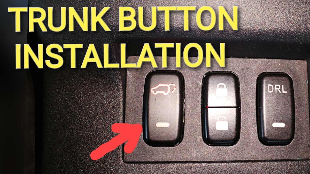 Trunk Button wiring installation Lancer GT / inspira / Evo X / ASX