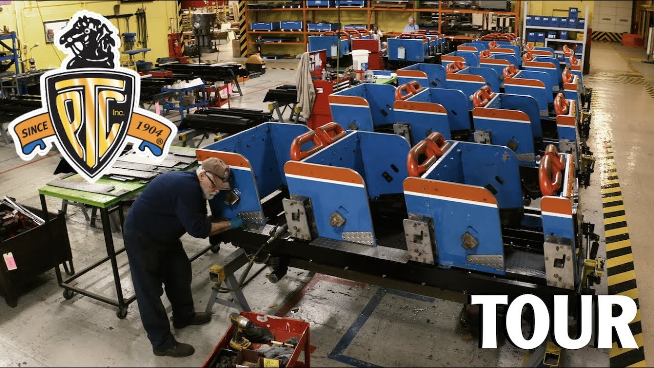 Philadelphia Toboggan Coasters (PTC) Factory Tour with Owner Tom Rebbie | April 2022