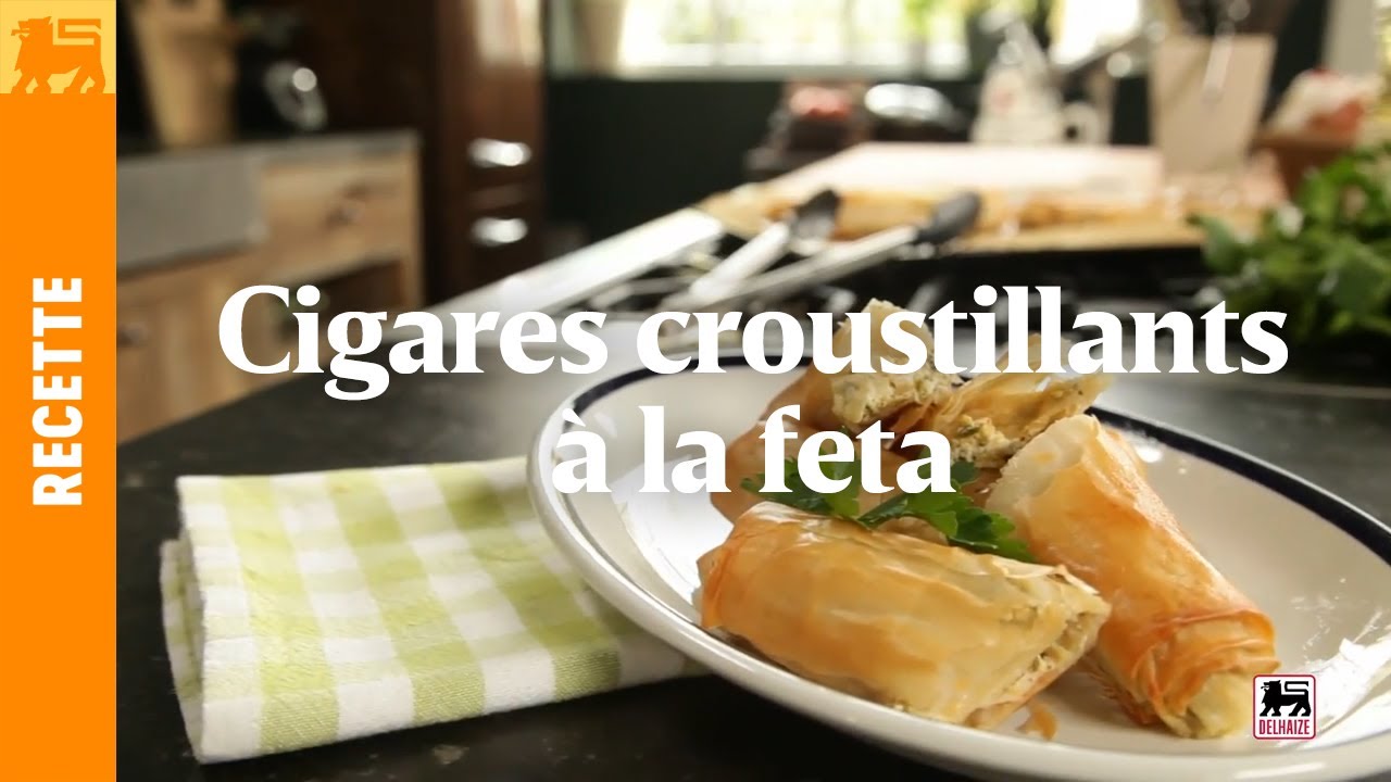 Cigares croustillants à la feta