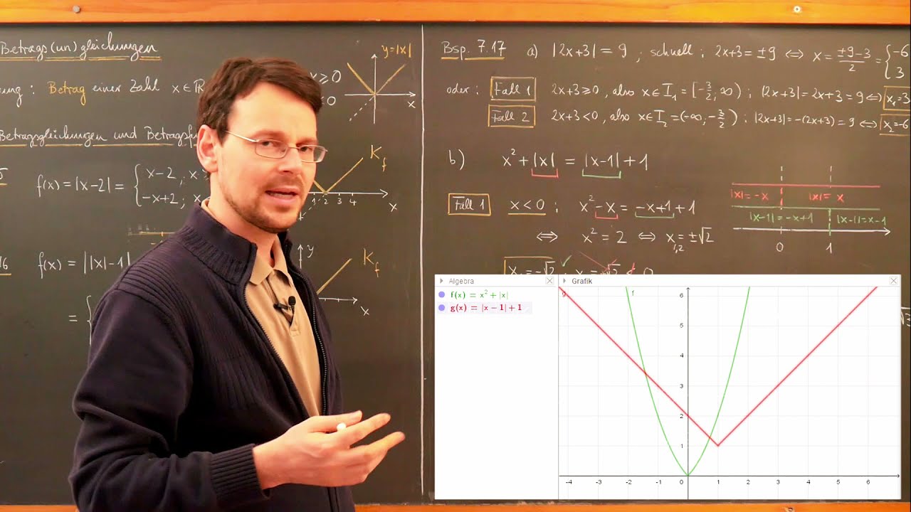 MathePlus / Video 7.14: Betragsgleichungen